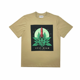 STAY HIGH Half Sleeve T-shirt Printed - 93% Cotton 7% Elastic