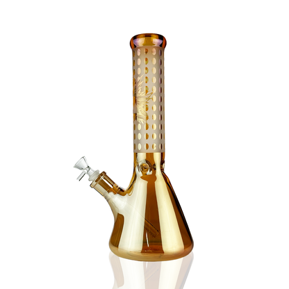 14" Electroplated Beaker with 14mm Male Bowl