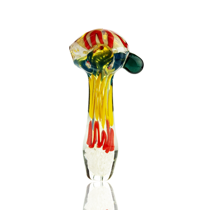 4" Rasta Twisting Art Hand Pipe Spoon