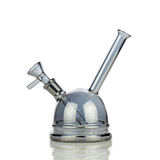 6" Electro Plated Water Pipe Bong Dome Shape with 14mm Male Bowl