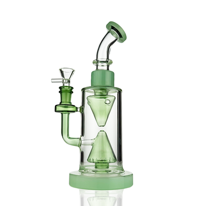 10" Pyramid Shower Water Pipe Rig with 14mm Male Bowl