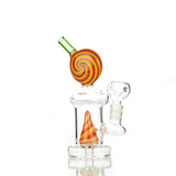 7" Whirly Lollipop Candy Water Pipe with 14mm Male Bowl