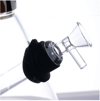 14" Beaker with Blood Pressure Pump and 14mm Male Bowl