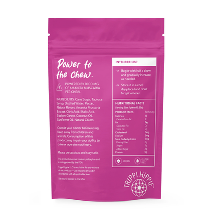 MUSHROOM CHEWS 10 CHEWS PER PACK - Mango