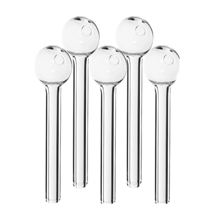 6" Clear Heavy Oil Pipe 60pcs Pack