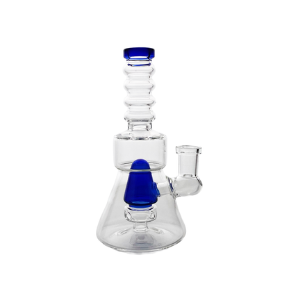 6" Water Pipe with Cone Shower and 14mm Male Bowl