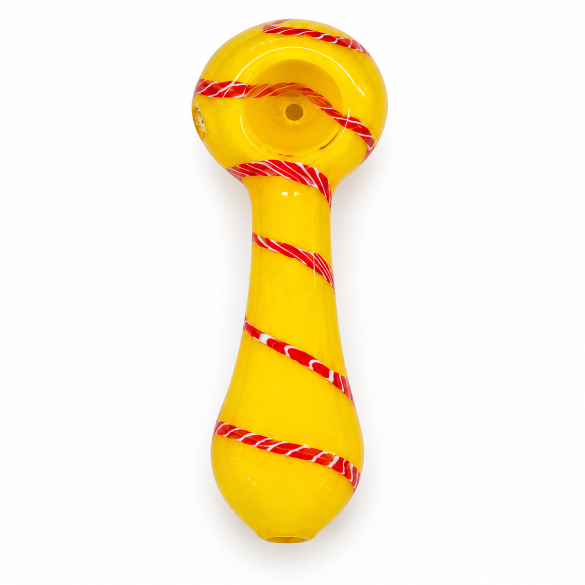 3.5-Inch Frit Glass Spoon Hand Pipe