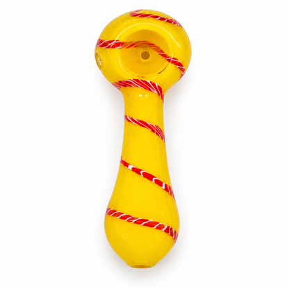 3.5-Inch Frit Glass Spoon Hand Pipe