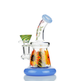 5.5" Flower Water Pipe Bong with 14mm Male Bowl