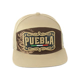 Puebla Embroidered Snapback Hat