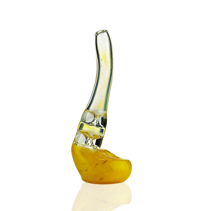 6" Sherlock Fume Glass and Color Frit