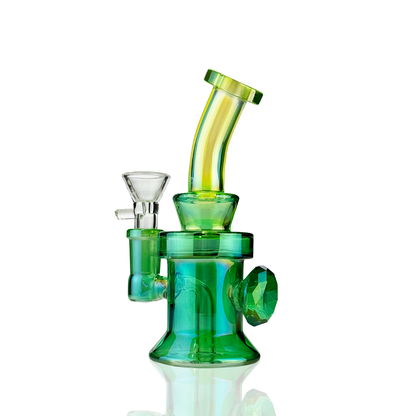 5" Diamond Bong Water Pipe with 14mm Male Bowl