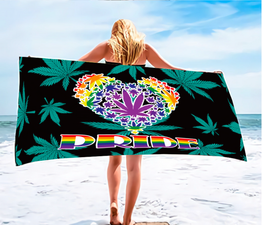 Towel For Rapper Weed Beach Towels USA | Trendy Designs | LA Wholesale Kings