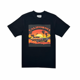 CALIFORNIA Half Sleeve T-shirt Printed - 93% Cotton 7% Elastic