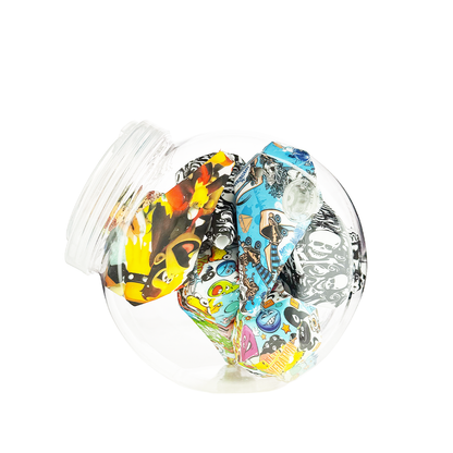 5" Silicone Hand Pipe Cone Style with Prints