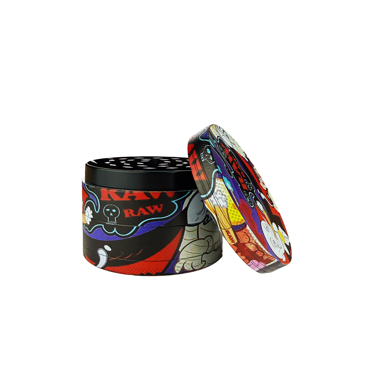 63mm Printed Grinder 4 Parts