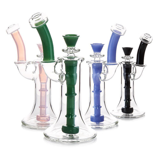 7" Water Pipe Bubbler with 14mm Male Bowl