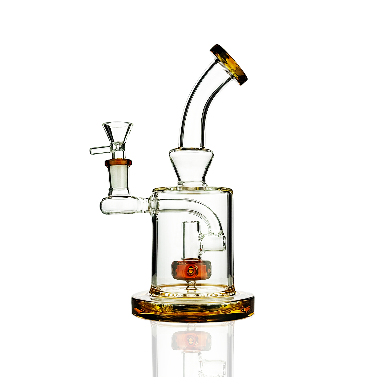 8" Water Pipe Bong with 14mm Male Bowl