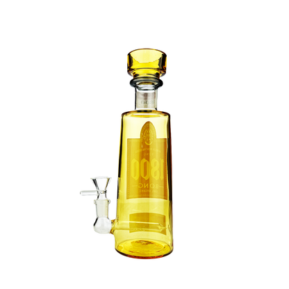 9.5" Liquor Bottle 1800 Bong with 14mm Bowl