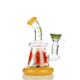 5.5" Flower Water Pipe Bong with 14mm Male Bowl