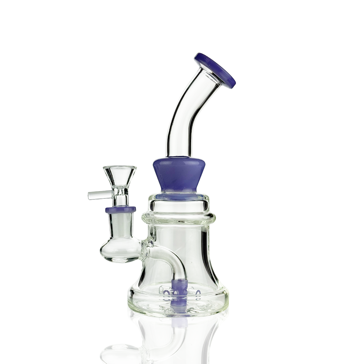 8" Slime Water Pipe Bong with 14mm Male Bowl