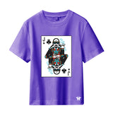 Snoopy Joker Polyester Short Sleeve T-Shirt - Pack of 6 Units  1S,1M, 1L, 1XL, 2XL, 3XL