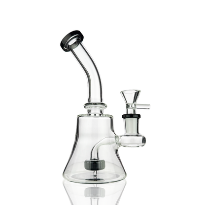 6" Water Pipe Bong with Sticker and 14mm Male Bowl