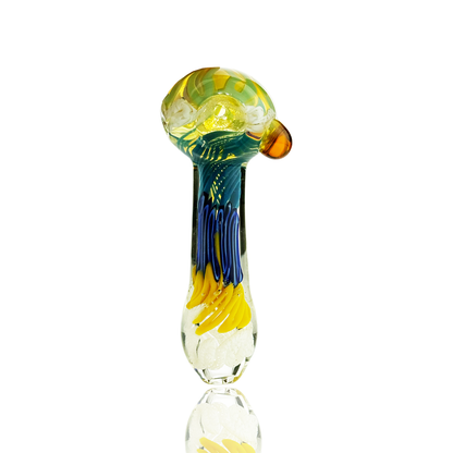 4" Rasta Twisting Art Hand Pipe Spoon