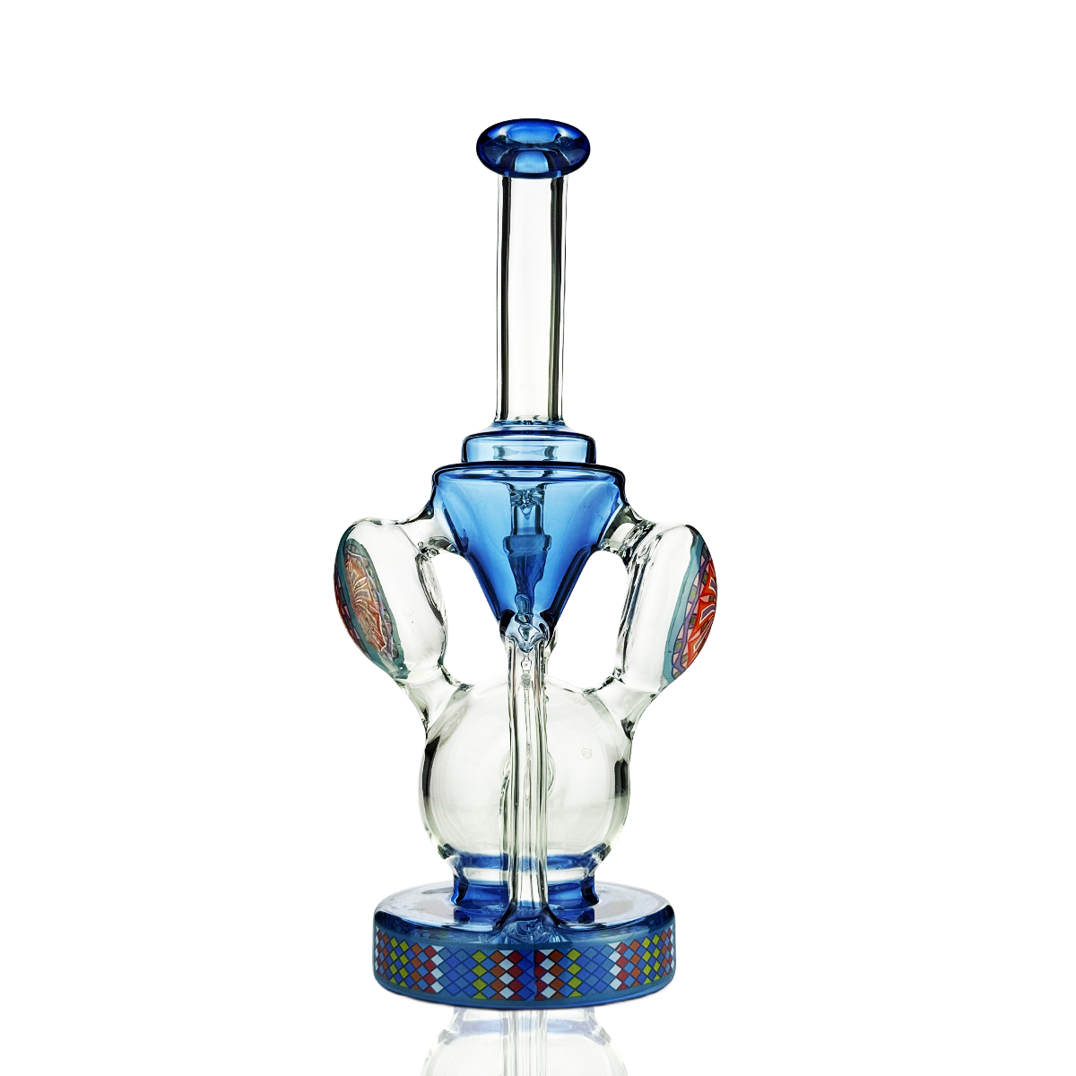 10" Recycler Water Pipe Bong Rig with 14mm Male Bowl
