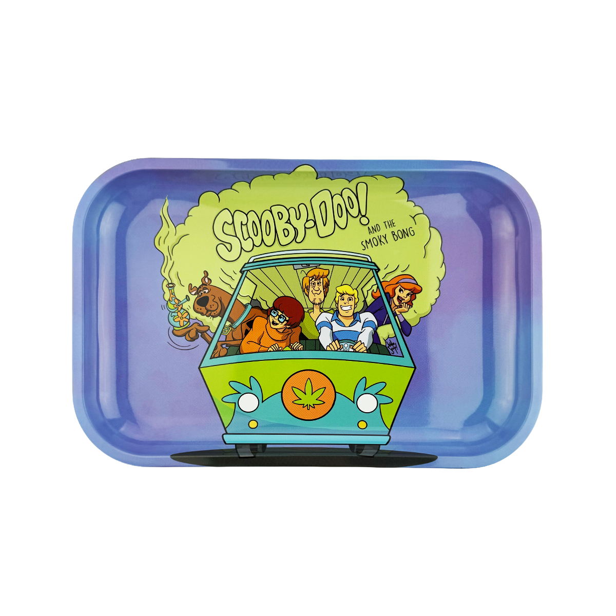 Medium Metal Rolling Tray – Scooby Design | 7.5" x 11.9"