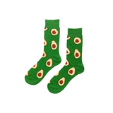 AVOCADO Socks Fits All, 70% Cotton, 25% Spandex, 5% Elastic