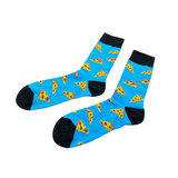 MELTY PIZZA Socks Fits All, 70% Cotton, 25% Spandex, 5% Elastic