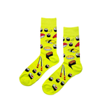 SUSHI Socks Fits All, 70% Cotton, 25% Spandex, 5% Elastic