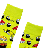 SUSHI Socks Fits All, 70% Cotton, 25% Spandex, 5% Elastic