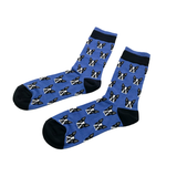 FRENCH BULLDOG Socks Fits All, 70% Cotton, 25% Spandex, 5% Elastic