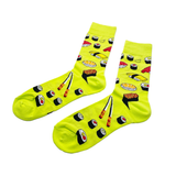 SUSHI Socks Fits All, 70% Cotton, 25% Spandex, 5% Elastic