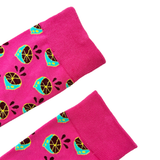 LEMON Socks Fits All, 70% Cotton, 25% Spandex, 5% Elastic