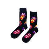 ROLLING STONES Socks Fits All, 70% Cotton, 25% Spandex, 5% Elastic