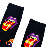 ROLLING STONES Socks Fits All, 70% Cotton, 25% Spandex, 5% Elastic