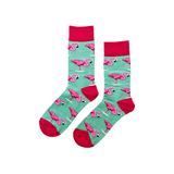 FLAMINGO Socks Fits All, 70% Cotton, 25% Spandex, 5% Elastic