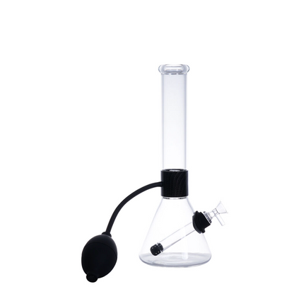 14" Beaker with Blood Pressure Pump and 14mm Male Bowl
