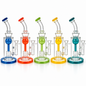 10-Inch American Color Water Pipe with Shower & 14mm Male Bowl