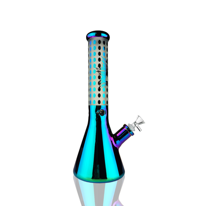 14" Electroplated Beaker with 14mm Male Bowl