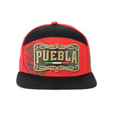 Puebla Embroidered Snapback Hat