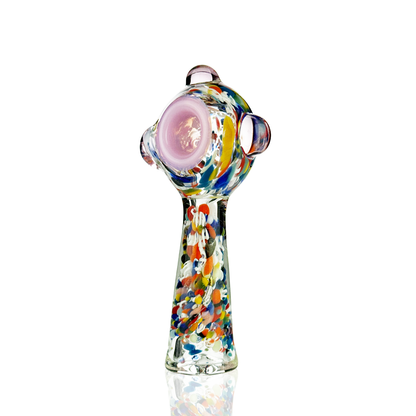 4.5" Candy Cane Hand Pipe Spoon – Wholesale Glass Hand Pipes
