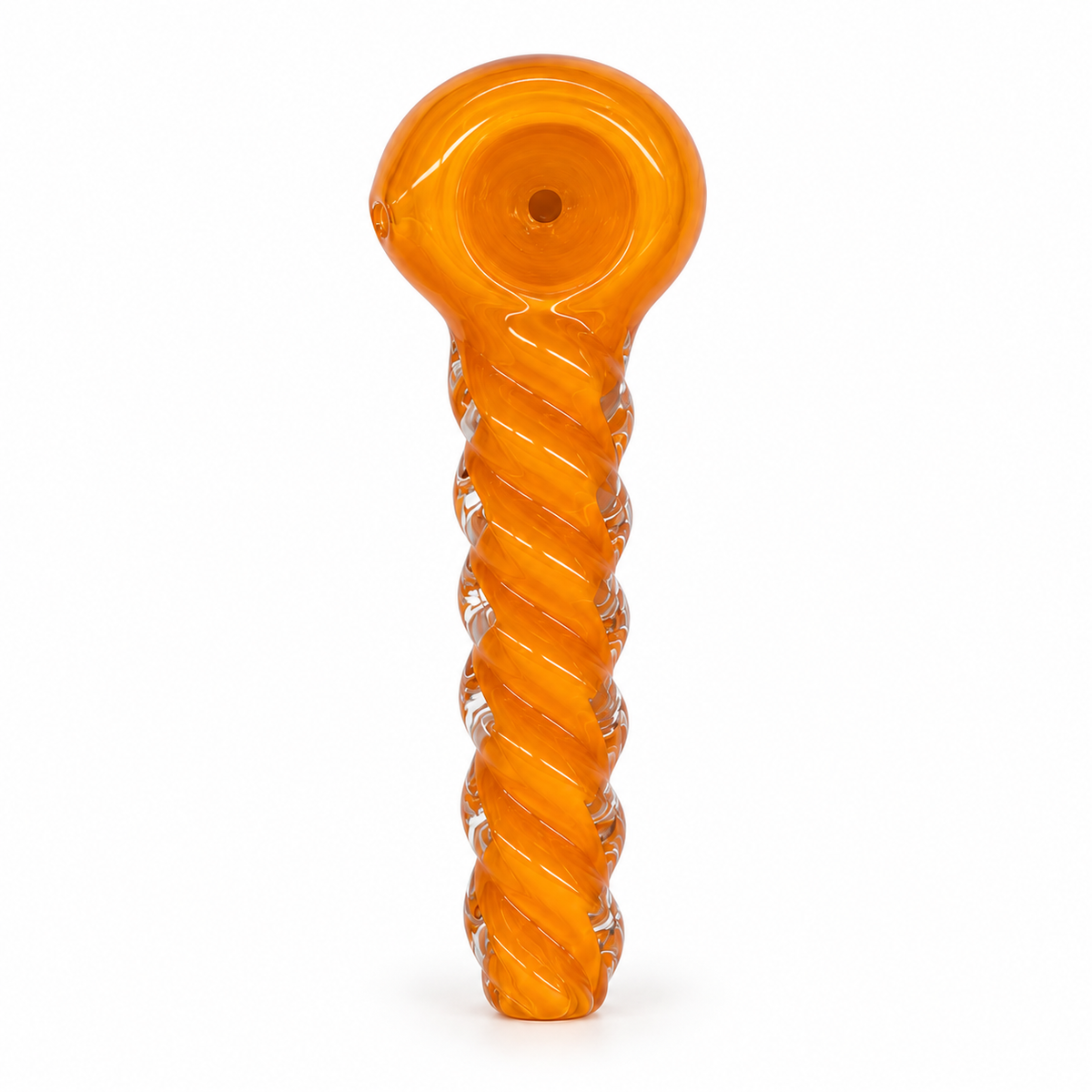 3.5-Inch Frit Glass Spoon Pipe
