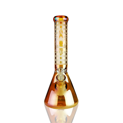 14" Electroplated Beaker with 14mm Male Bowl