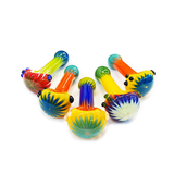 4.5" Colorful Reversal Art Hand Pipe Spoon