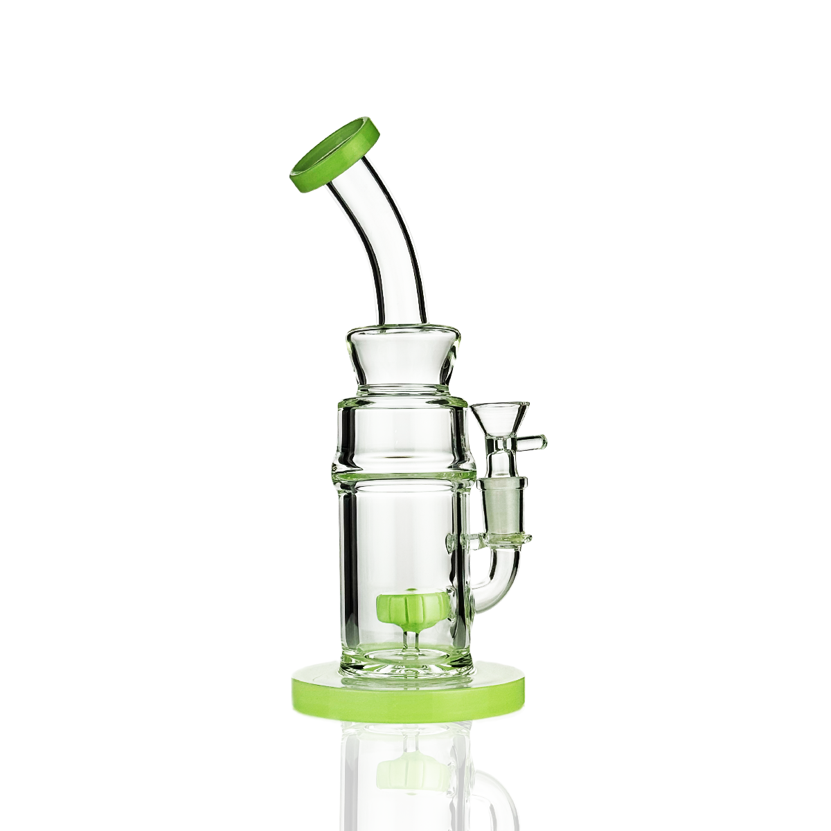 8" Slime Shower Water Water Pipe Bong with 14mm Male Bowl