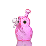 6.5" Owl Water Pipe with 14mm Male Bowl